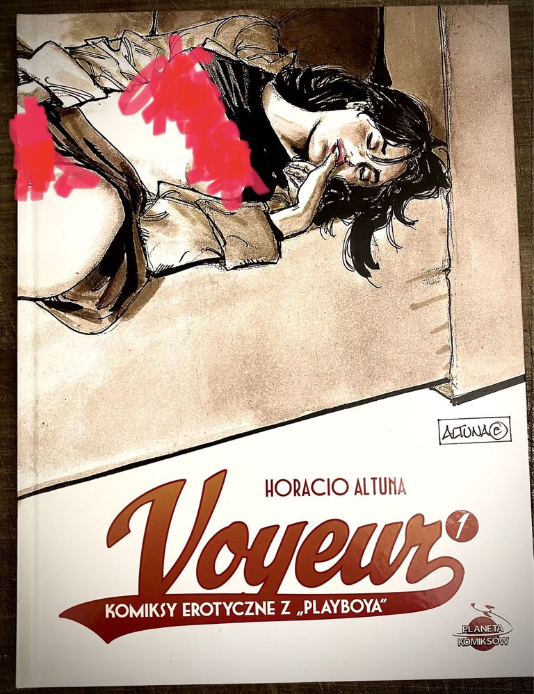 Voyeur cz. 1 wydanie limitowane - komiks erotyczny