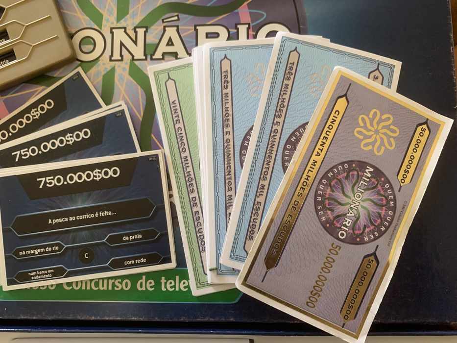 Jogo TV Quem Quer Ser Milionário 2000’s