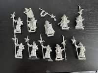 TOW warhammer wfb dark elves 10 black guard of naggarond