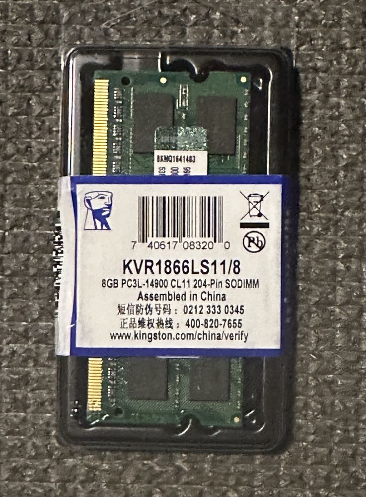 kingston  ddr3l 1866