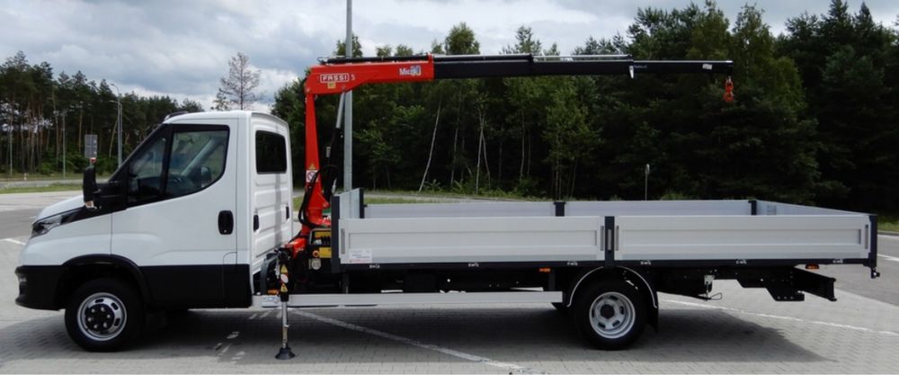 Wynajem Iveco HDS Żuraw skrzyniowy 5 m