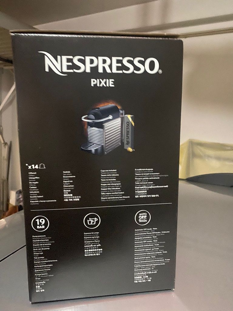 Nespresso avariada com cx