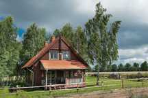 Boże Ciało - dom z bala MAZURY, k Mikołajek do 12 gości, 4 sypialnie