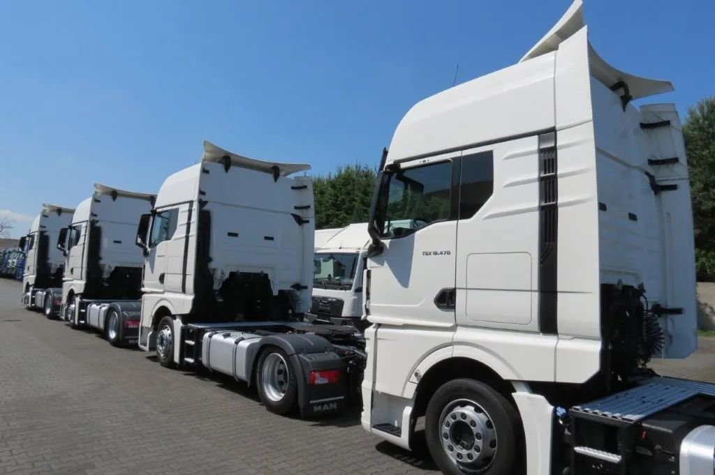 MAN TGX TG3 18.470 GX MEGA LEDY WAGA MODEL 2023 GWARANCJA FABRYCZNA DO 12/2025  zbiorniki 2x 480 l, blenda, lodówka, subwoofer, światła LED