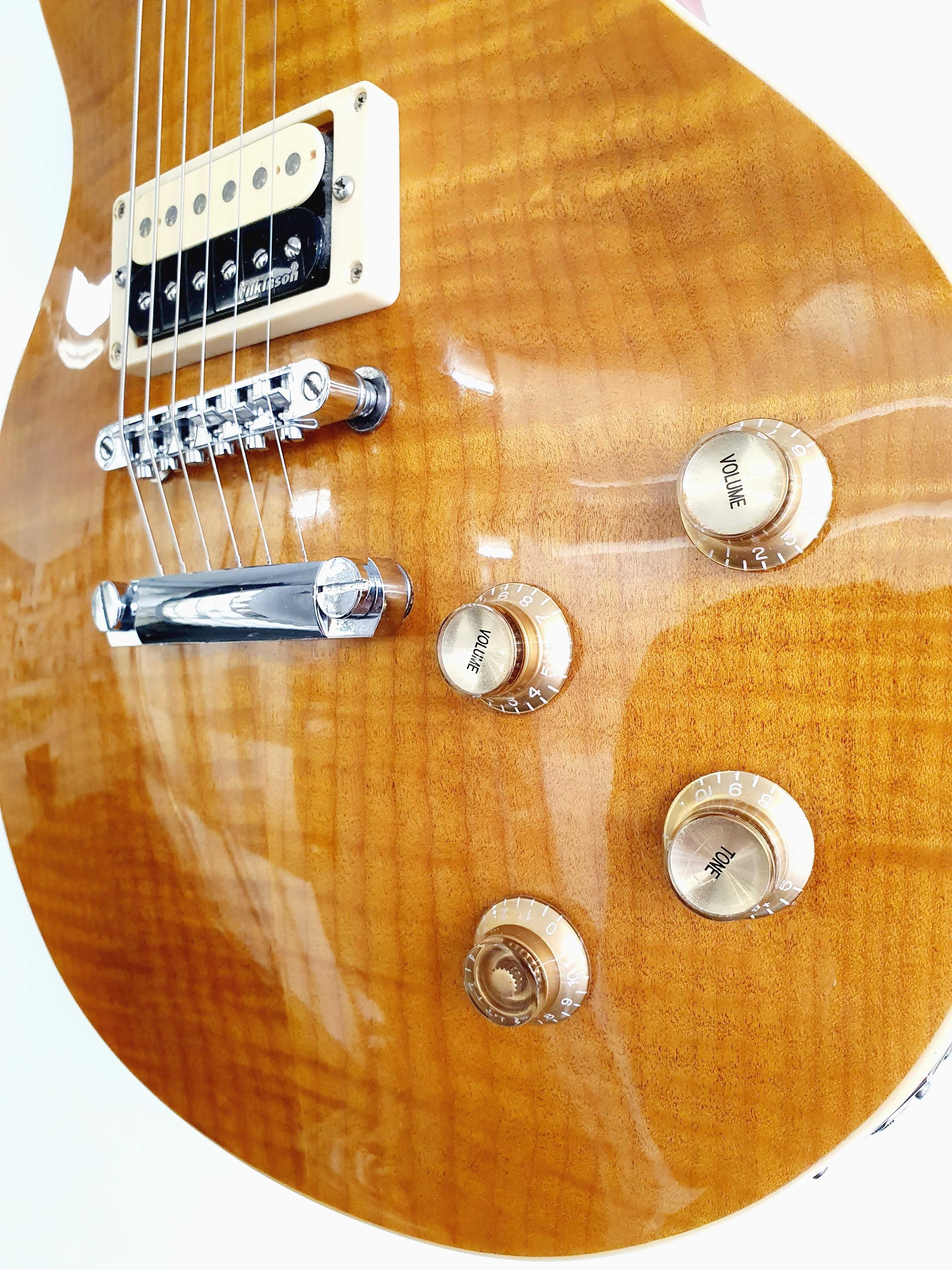 Gitara Elektryczna Vintage V100AFD Paradise + Hard Case /klucze Gotoh