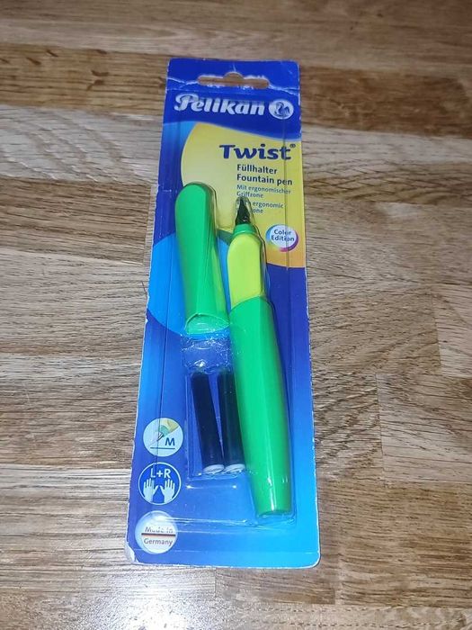 Pióro Wieczne Pelikan Twist Limonkowe Nowe [5]