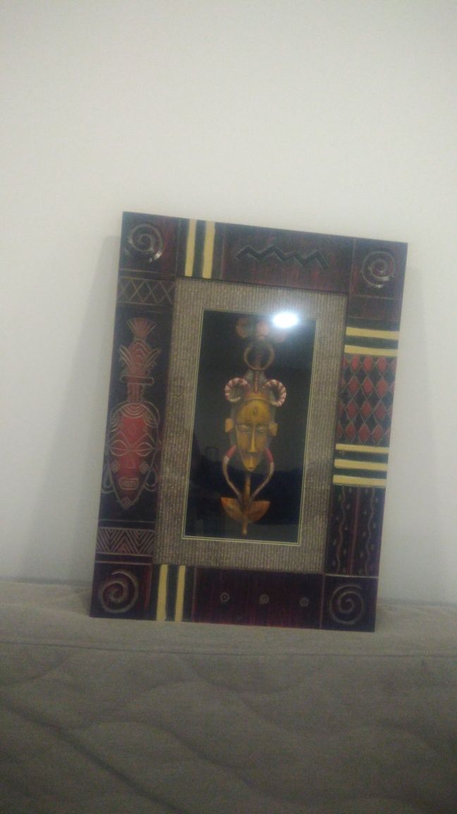 Quadro Decorativo, motivo Africano