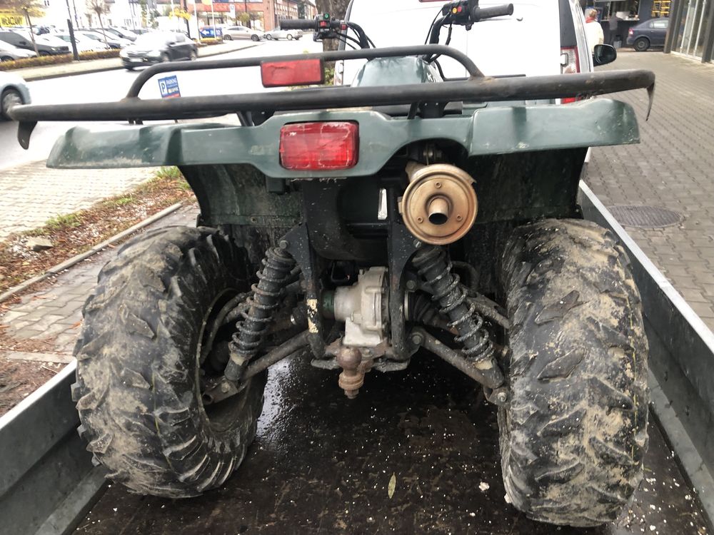 Wahacz dyfer amortyzator zwrotnica piasta wałek grizzly 450 kodiak 400