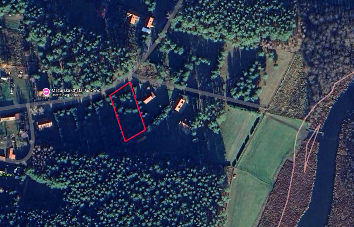 działka na Mazurach 1341m2