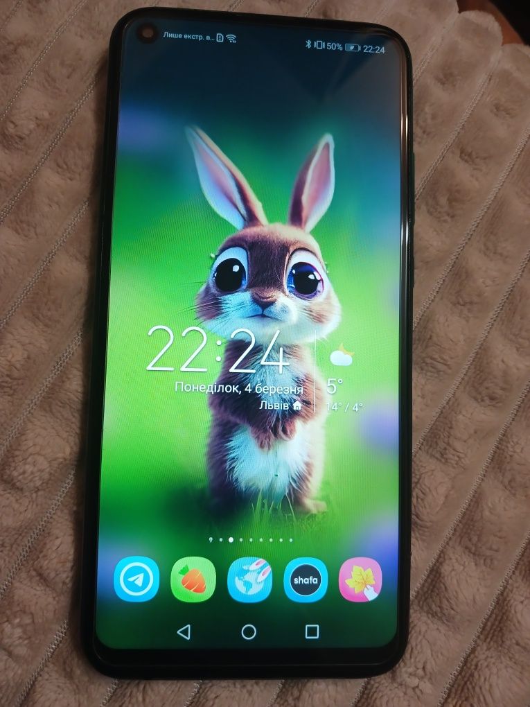 huawei p40 lite e green