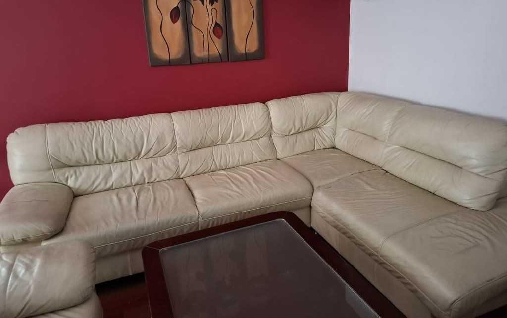 Narożnik z fotelem
