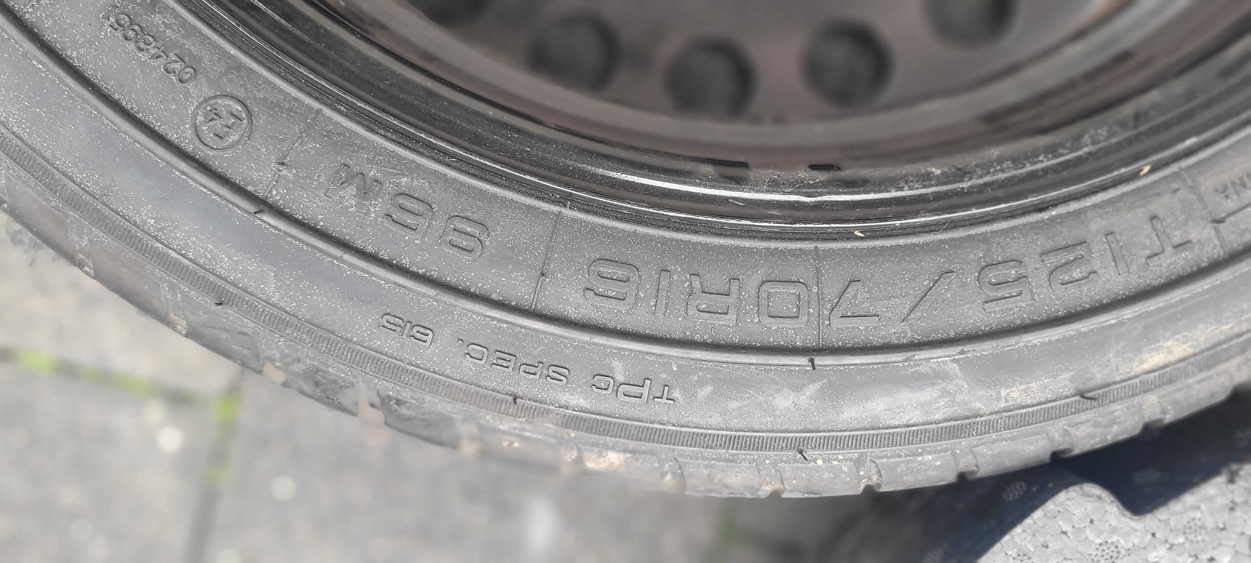 Opel Mocca koło zapasowe dojazdowe zestaw 16 5x105