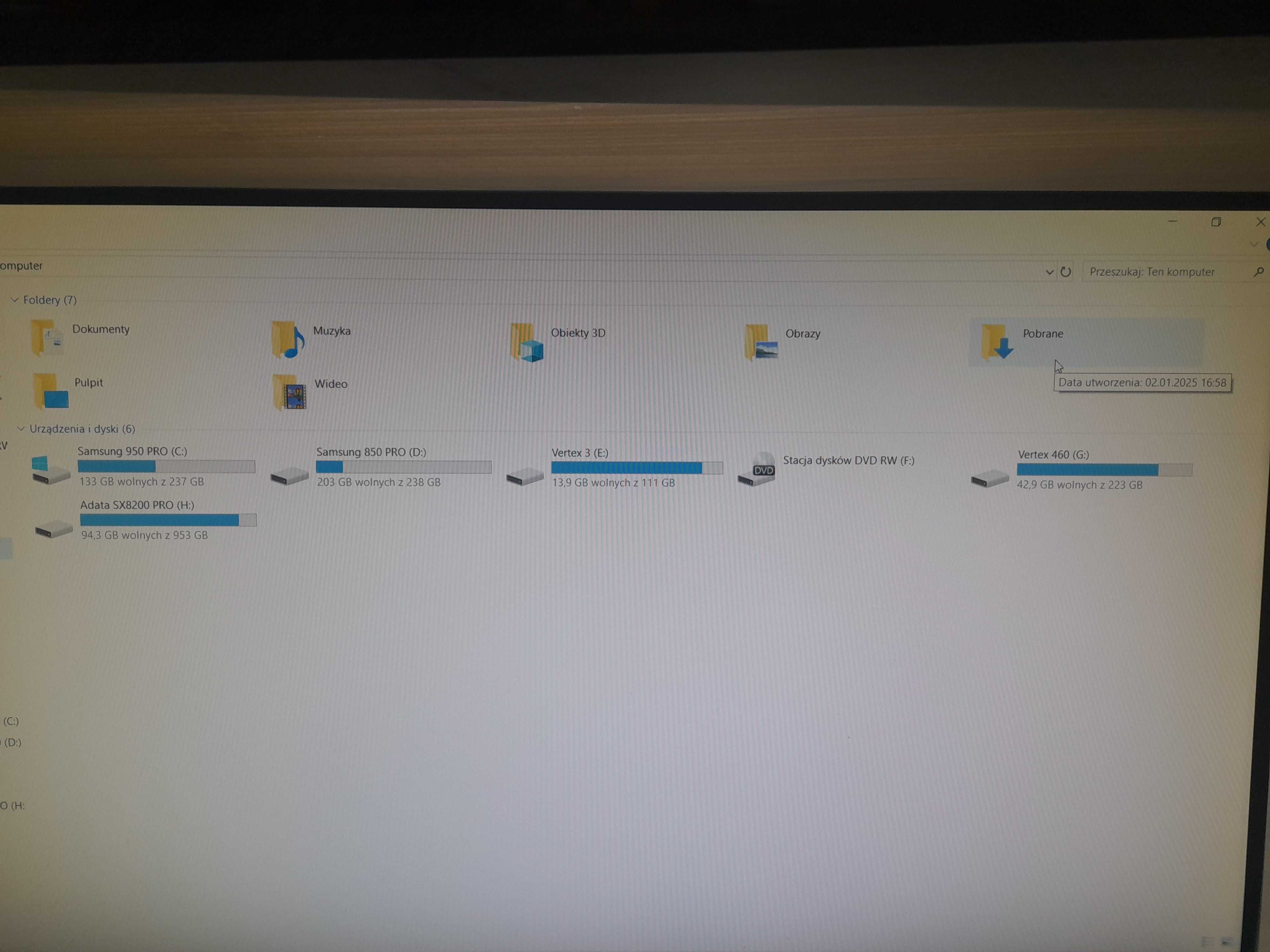 I7 9700K/16GB DDR4/RTX 3070/2TB SSD