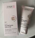 ZIAJA kuracja ochronna UVA+UVB tonujący krem do twarzy SPF 50 jasny
