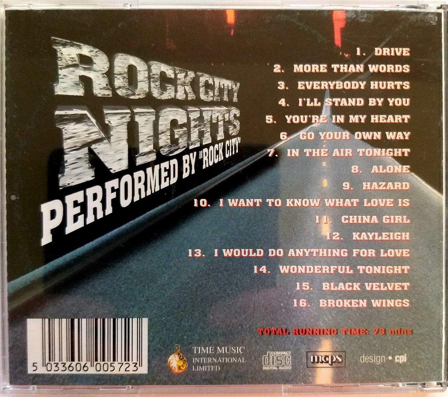 Rock City Nights 1998r R.E.M. Extreme Marillion