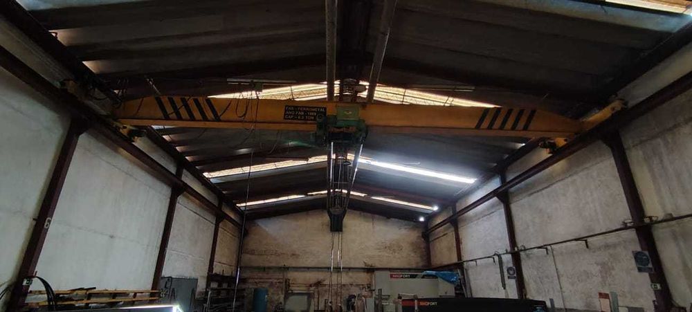 Ponte Rolante, monoviga de 6,3 Ton