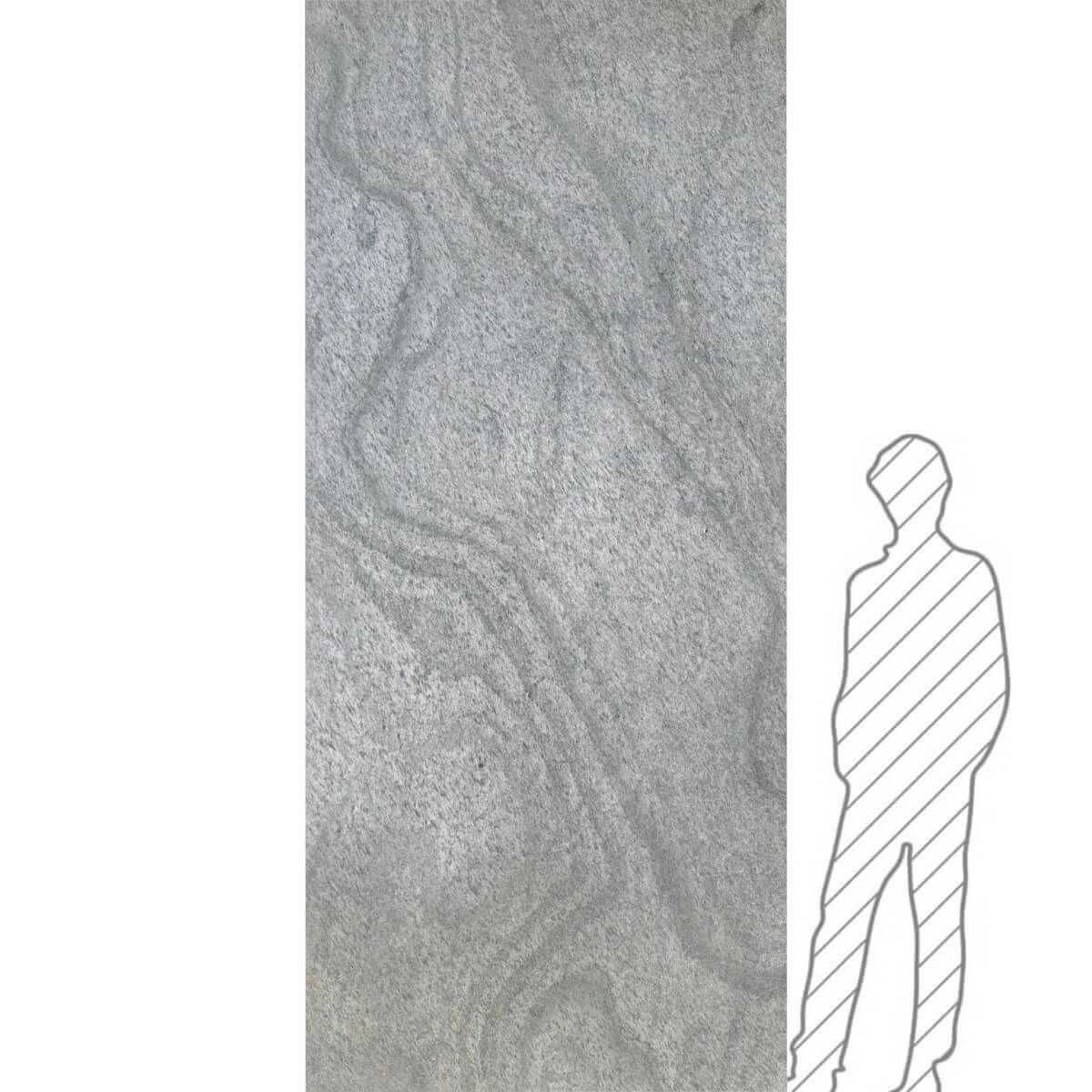 Fornir kamienny tapeta Silver Shine 305x122x0,2 cm - kamień naturalny!