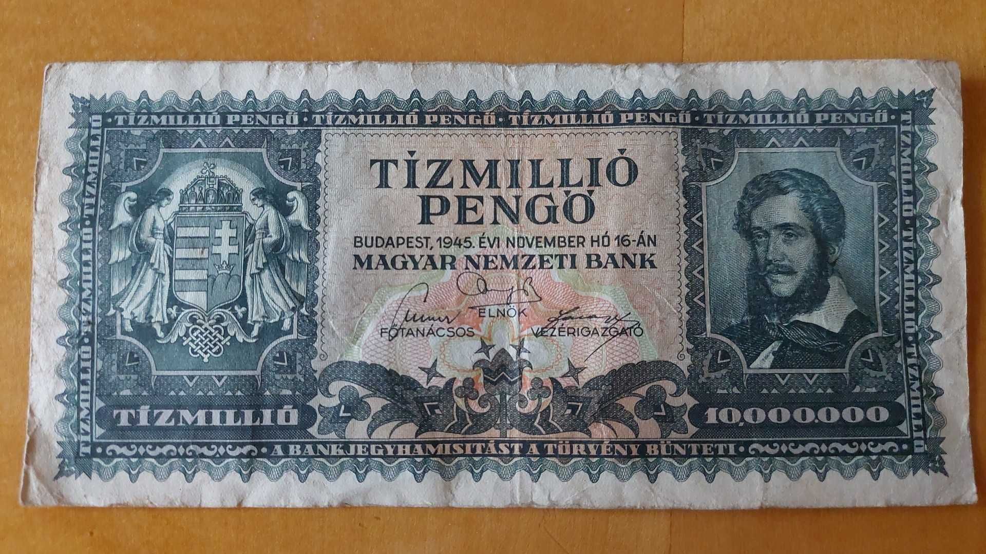 Węgry 10.000.000 Pengo 1945
