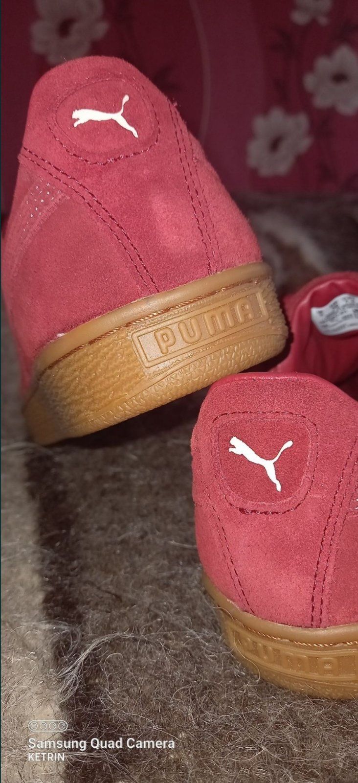 Кеди  Puma оригінал. замш