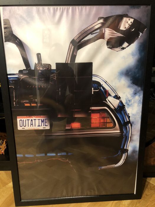 Plakat obraz na płótnie roz..60x90cmz filmu Powrót do Przyszłości