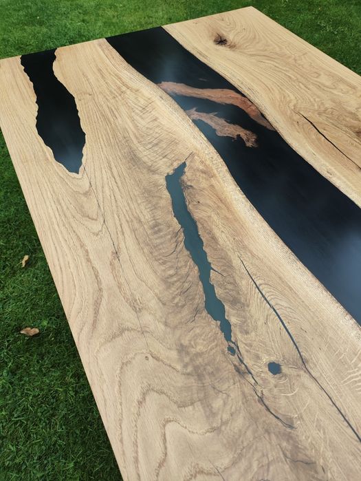 Stół Ława Dąb Źywica Epoksydowa