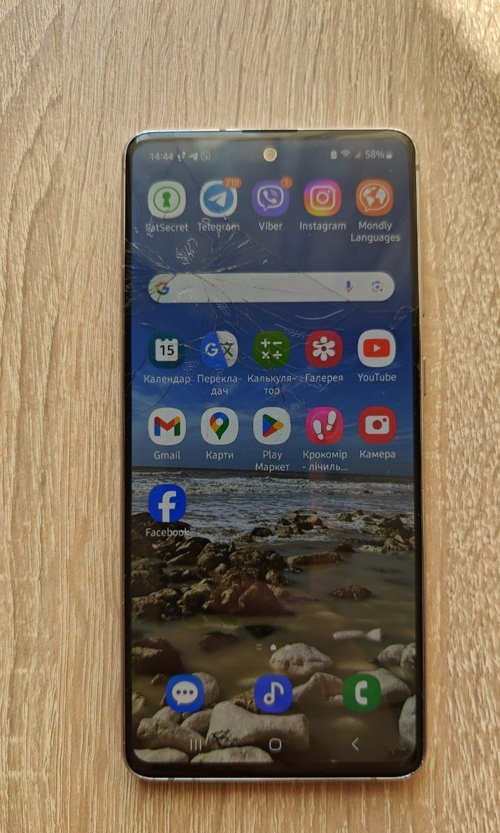 Смартфон Samsung Galaxy Note 10 Lite (N770F) 6/128 GB Silver