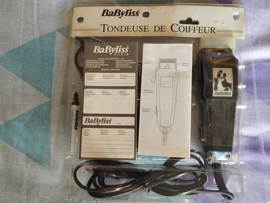 Máquina cortar cabelo profissional Babyliss