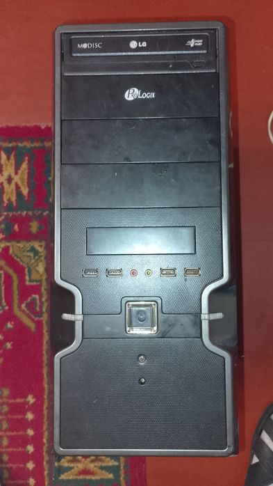 Корпус Системный блок с блоком питания и DVD приводомпр