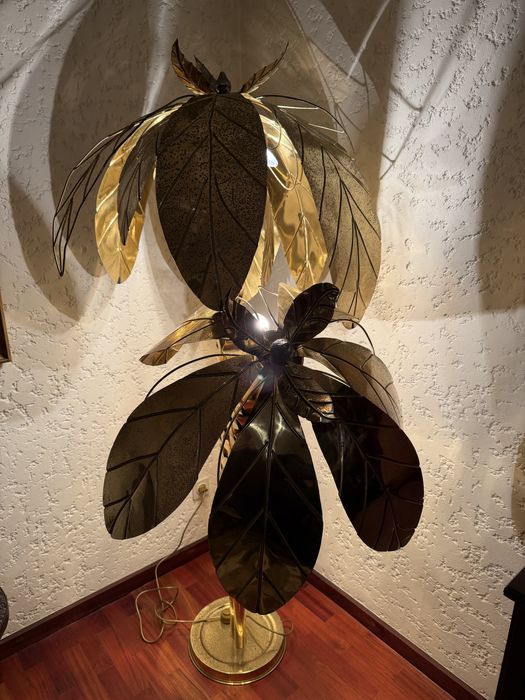 Candeeiro palmeira em latão