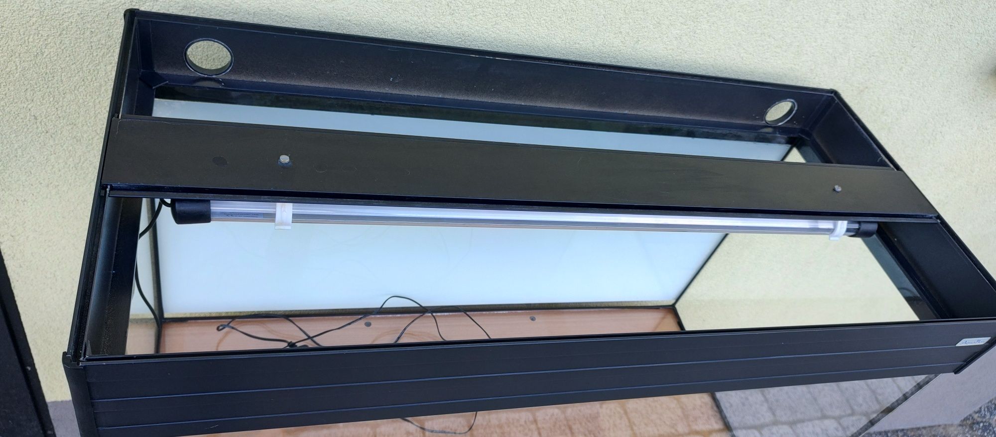 Akwarium 112 L oświetlenie LED z szafką