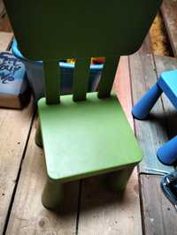 Krzesła Ikea mamut czyste, nuezniszczone