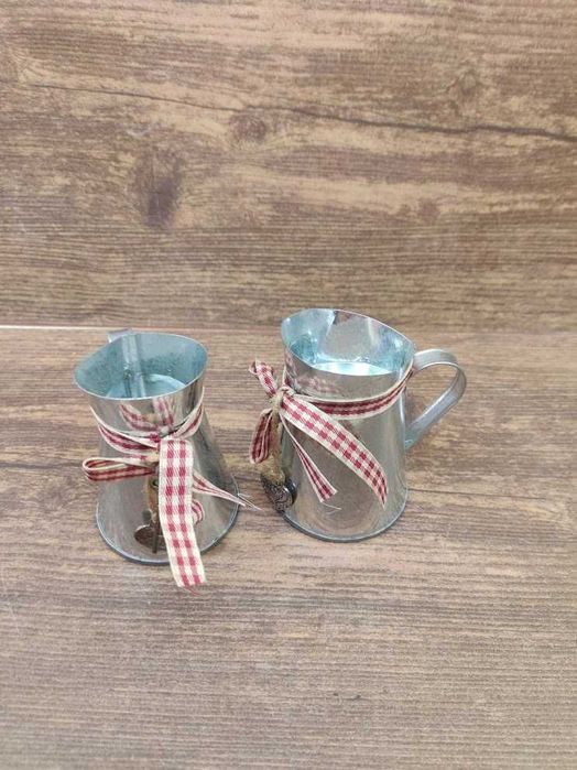 Молочник цинковый декоративный h-8см