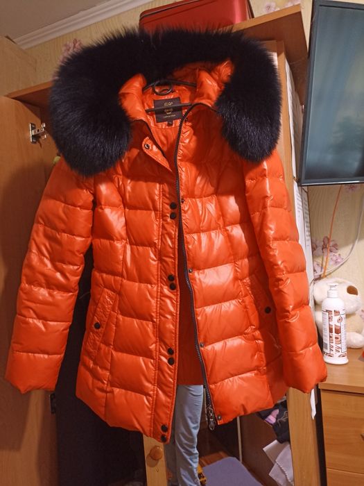 Куртка пухова.  Розмір 42-44 куртка хлопчик розмір 38