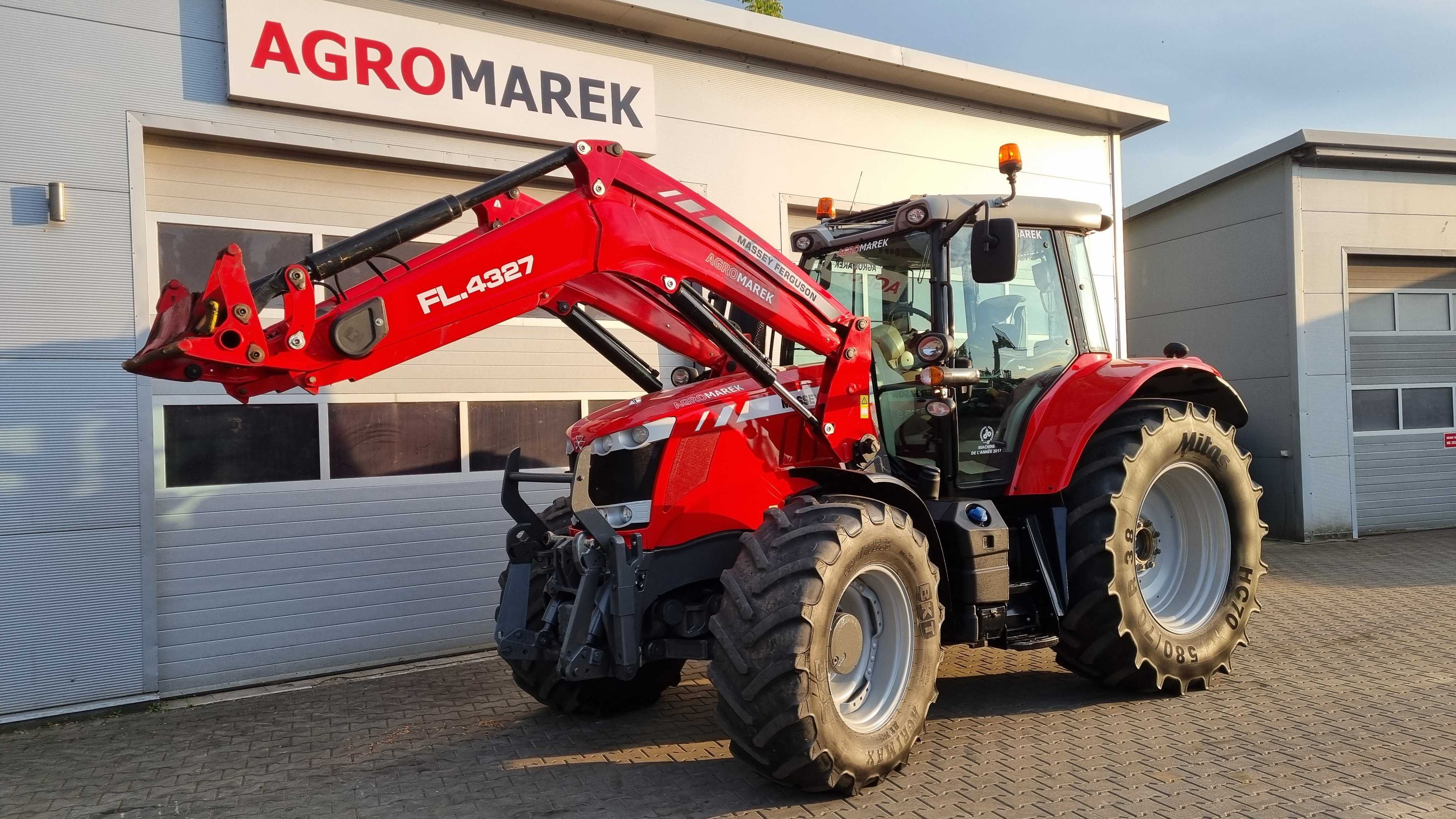 Ciągnik Massey Ferguson 6715 S Dyna-VT 2017r. z ładowaczem czołowym