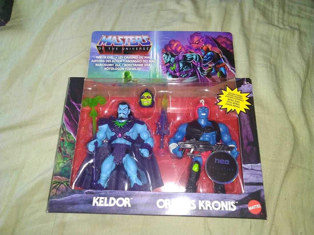 Masters of the universe Origins Keldor i Kronis 2pack Nowe