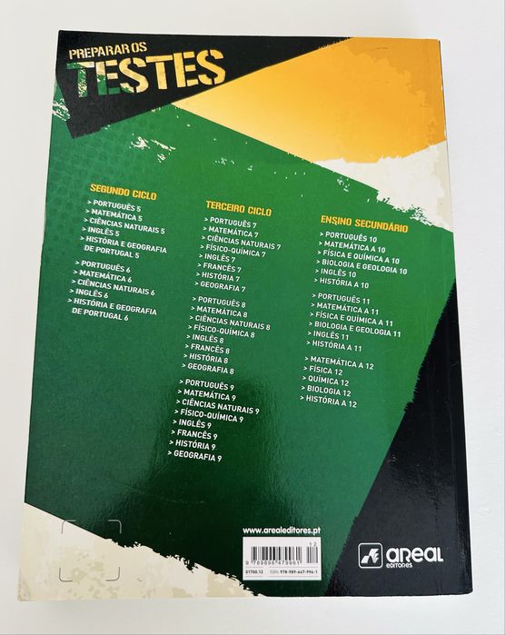 Preparar os Testes Física e Química A 10° ano