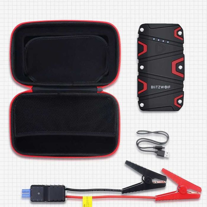 Blitzwolf Bw-JS1 Arrancador de Baterias Auto Power Bank Jump Starter