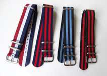 Pasek do zegarka 18mm 20mm 22mm NATO nylonowy strap parciany