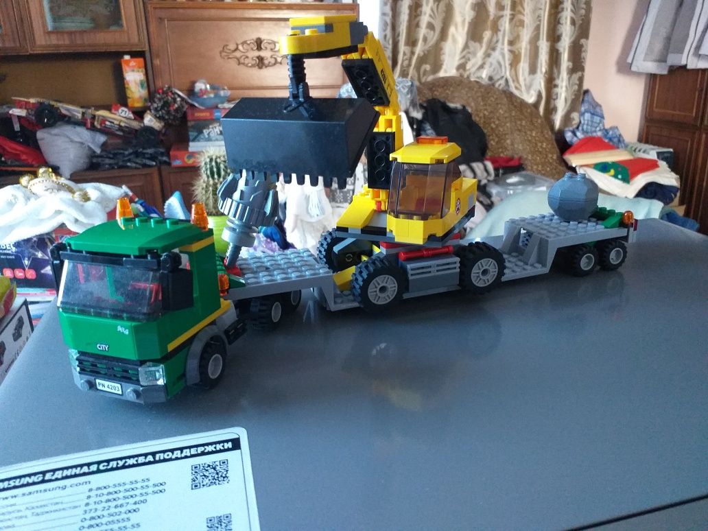 Конструктор Lego City Экскаватор 4203