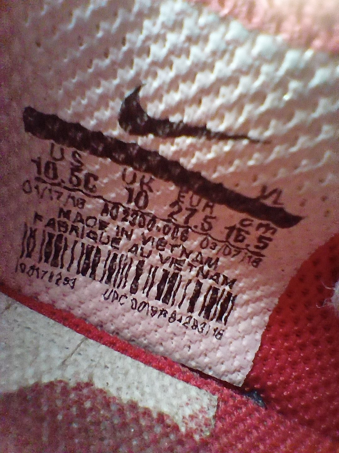 Nike Tiempo Buty piłkarskie korki dla dziecka 3/5 lat r. 27,5