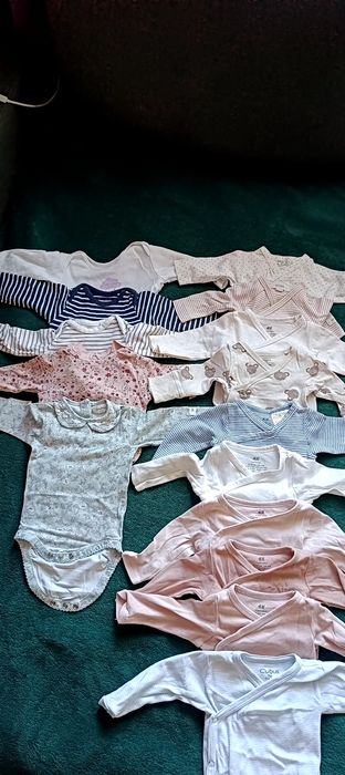 Zestaw ubranek 50/56-62/68 dziewczynka