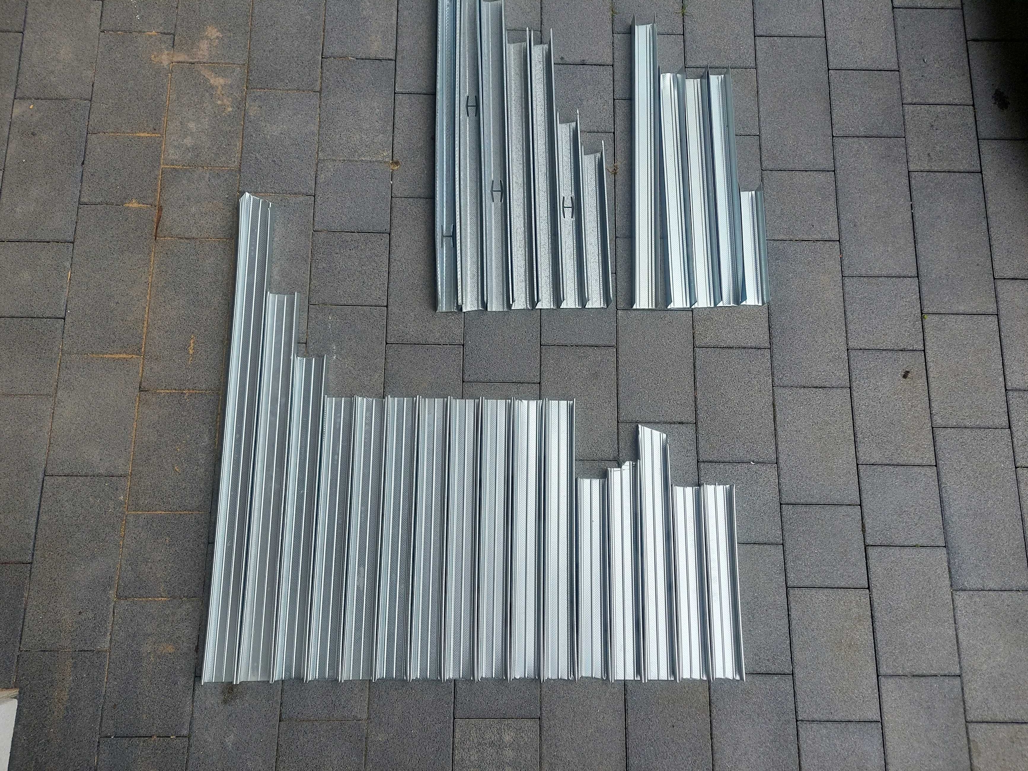 kawałki profili do płyt karton-gips UD30 CD60 UW50 CW50 CW100 UW100