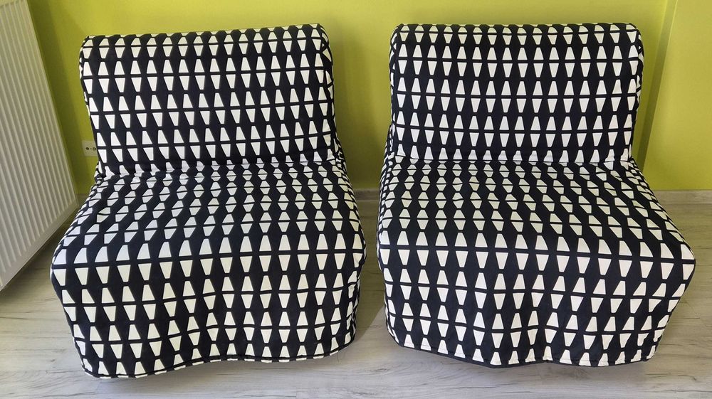 Fotel rozkładany LYCKSELE MURBO - 2 sztuki