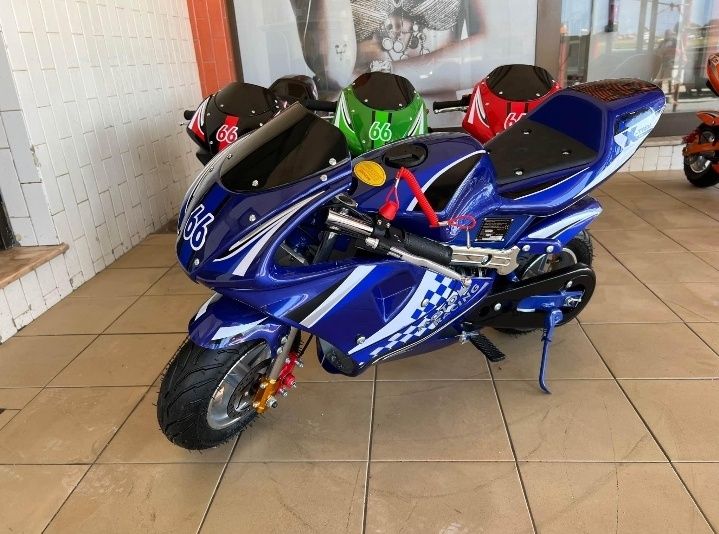 Mini moto de pista a gasolina