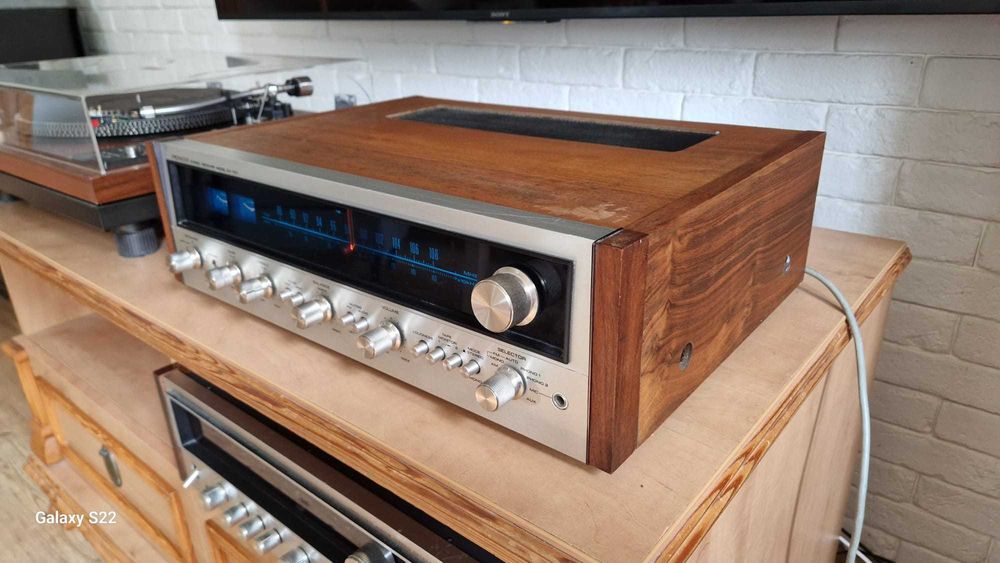 Amplituner vintage PIONEER SX-727 - stan kolecjonerski