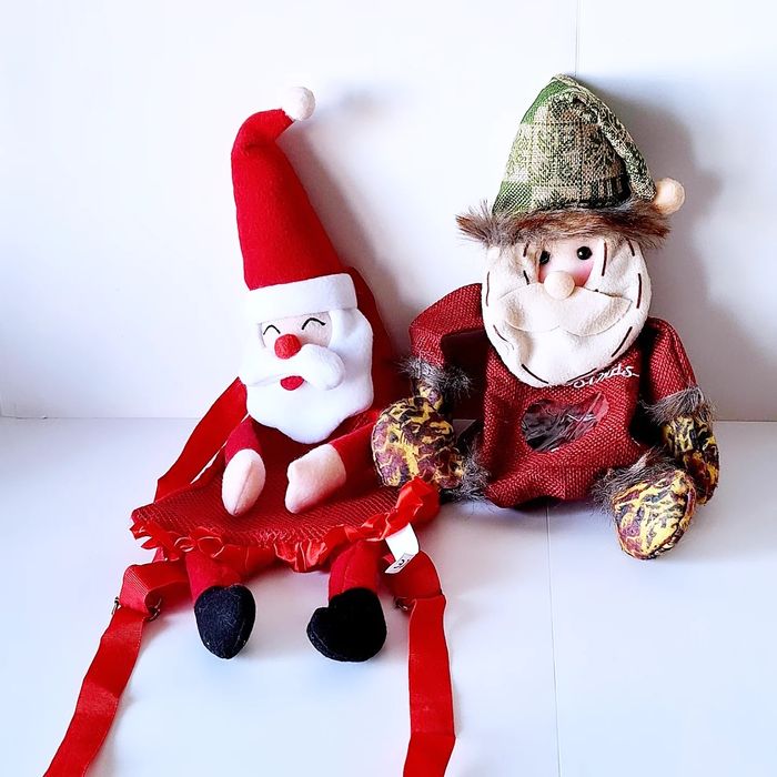 М'які різдвяні Санта Клауси.Різдвяний Санта