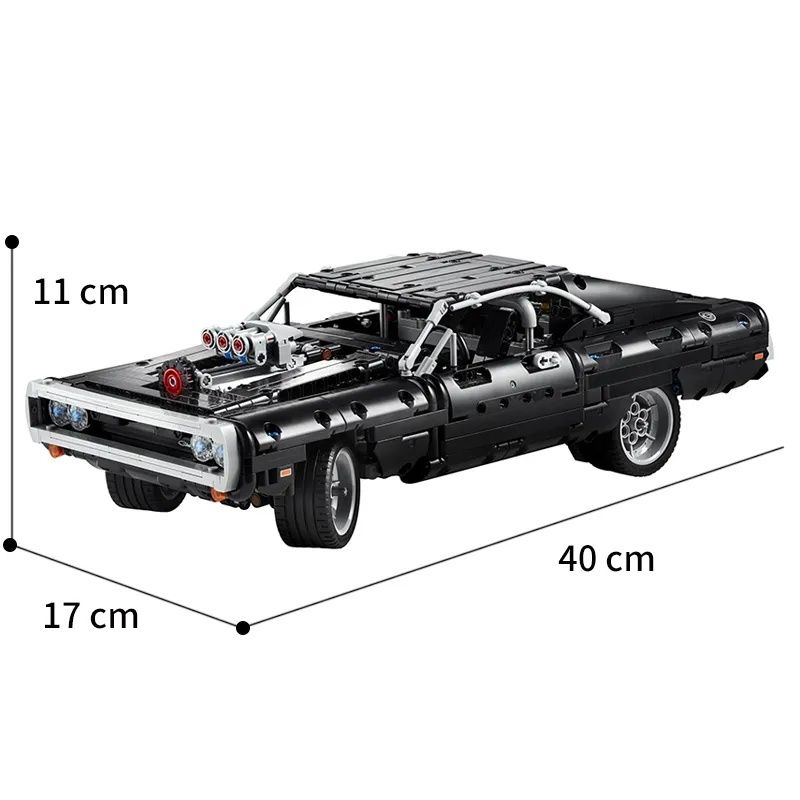 Klocki technique Dom's Dodge Charger 1168 elementów