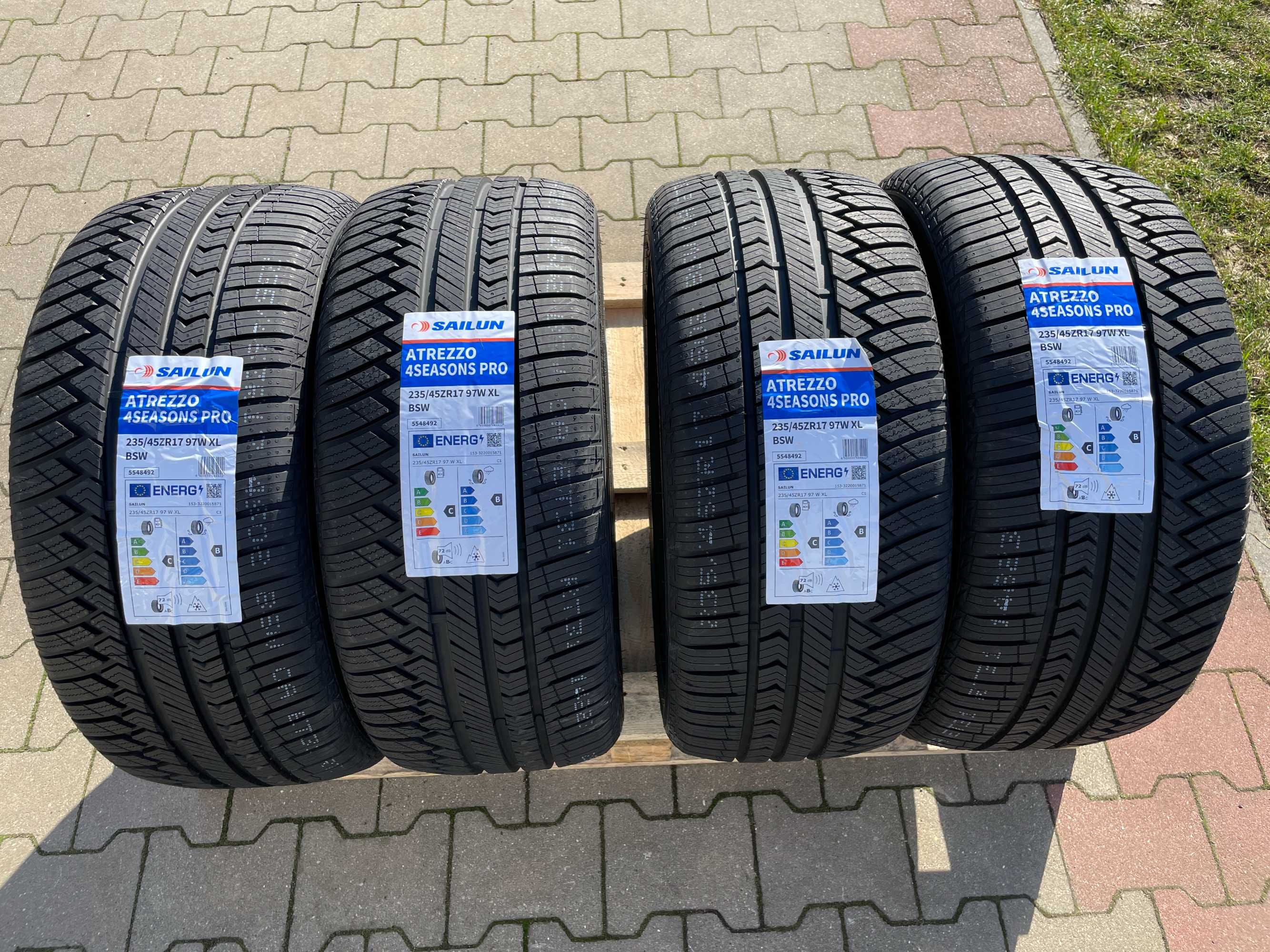 Okazja opony całoroczne 235/45R17 97W XL SAILUN ATREZZO 4SEASONS PRO