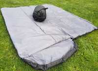 Армійський спальний мішок на літо з капюшоном і чохлом у формі рюкзака