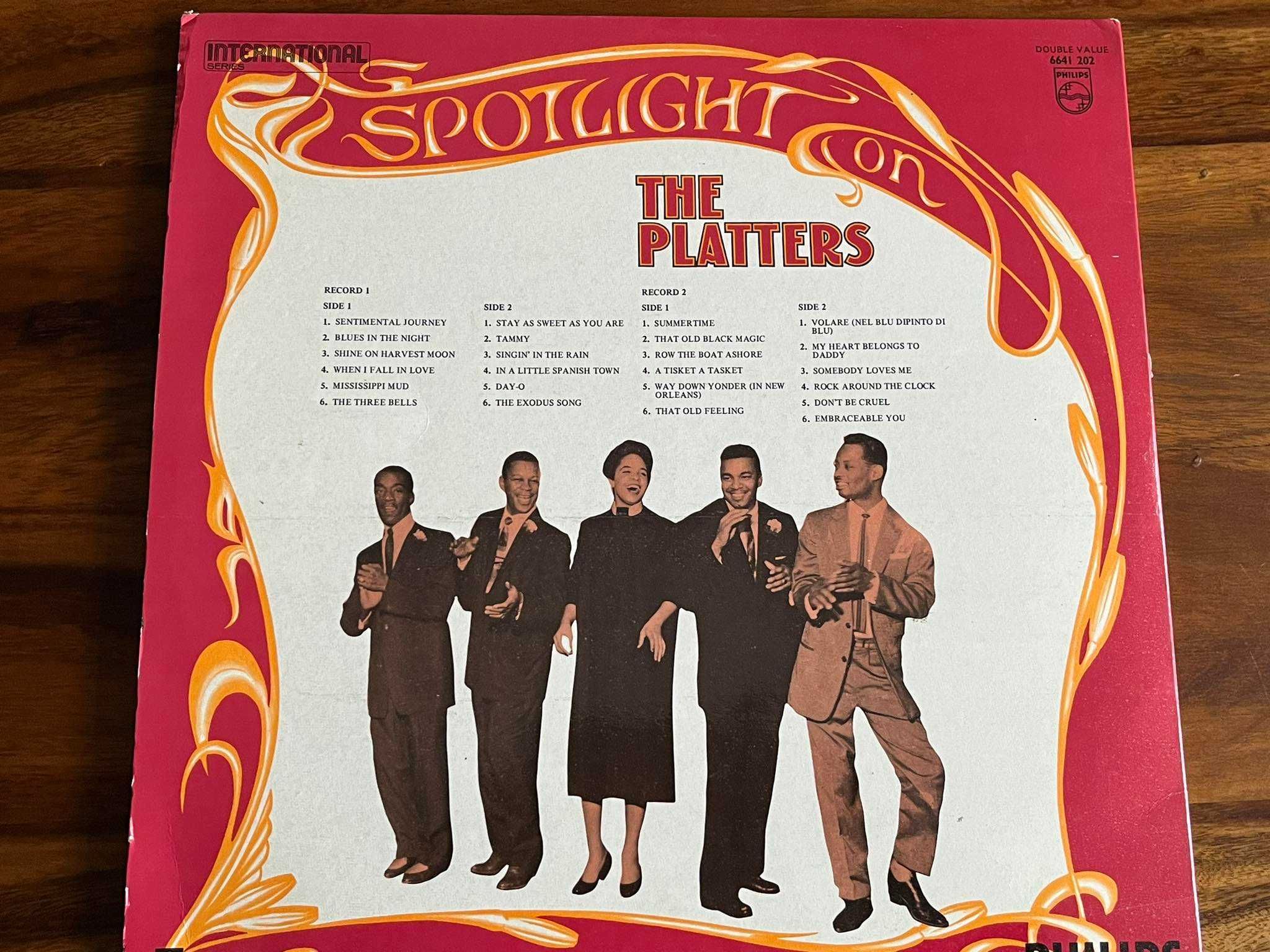 The Platters - Spotlight On the Platters - 2 LP - stan EXTRA (rare)